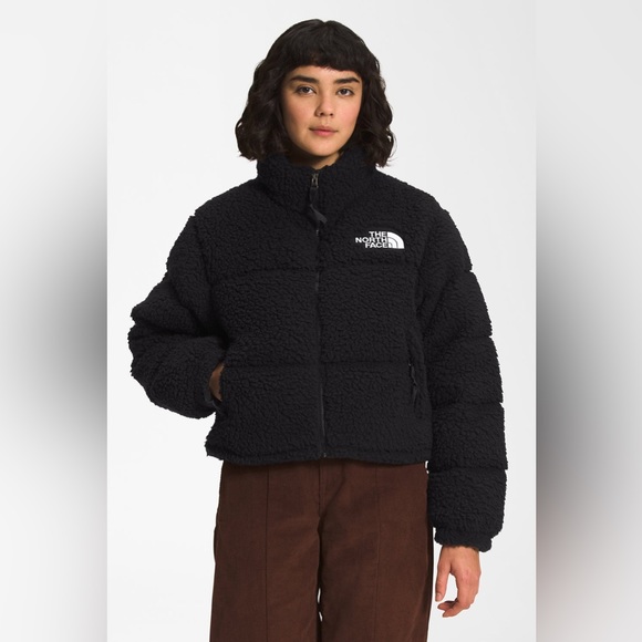 The North Face Jackets & Blazers - NWT Women’s High Pile Nuptse Jacket Sherpa The North face black medium m